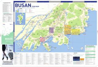 Busan Tour Map